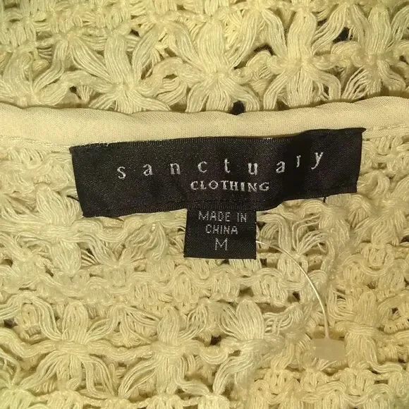 ⬇️⬇️⬇️Sanctuary Open Knit Shell - Picture 6 of 7